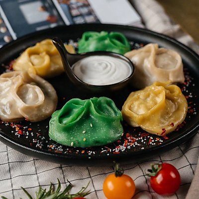 Заказать Манты Ассорти, Пряности и Радости