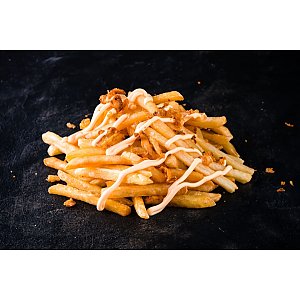 Картофель фри с сырным соусом, БПШ dogs - Гомель