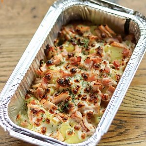 Картофель запечённый с беконом, На Чиле - Гомель