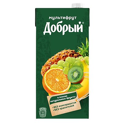 Заказать Добрый Мультифруктовый нектар 0.2л, Донер Сити