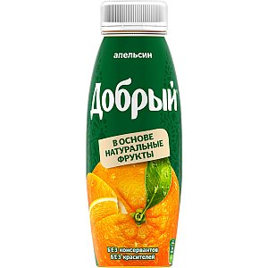 Добрый апельсиновый сок 0.33л, Гриль Шава