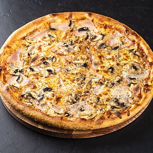 Пицца Ветчина и грибы 32см, Darkside Hookah & Club