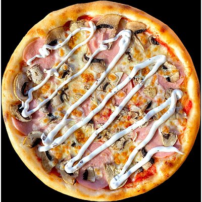Заказать Пицца Ветчина-грибы 25см, Томас Пицца