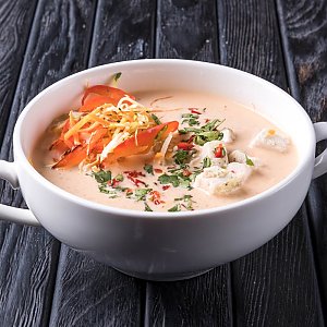 Суп Том Кха с курицей, CAFE GARAGE - Гомель
