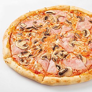 Пицца Ветчина и грибы Мега 43см, CAFE GARAGE - Гомель
