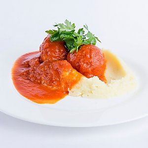 Итальянские тефтельки с сыром Рикотта, CAFE GARAGE - Гомель