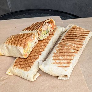 Шаурма в тортилье Криспи лук, Блинная Желтая Зебра