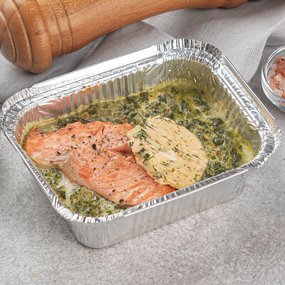 Заказать Лосось на картофельной подушке, 