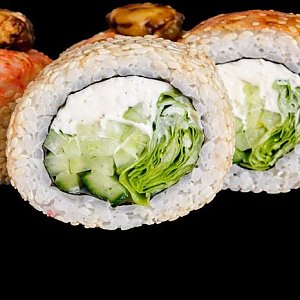 Ролл Хот с мидиями, SUSHI ART - Барановичи