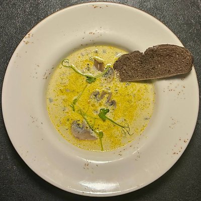 Заказать Сып Сливочный с грибами и сыром, Костер