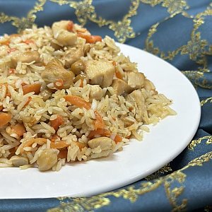 Плов куриный (обед), Чайхана - Гомель