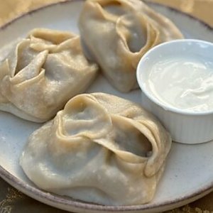 Манты с курицей (обед), Чайхана - Гомель