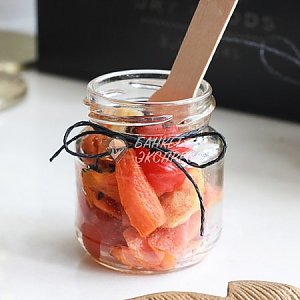 Креветки с запеченной морковью и кунжутным маслом (5шт), Банкет Экспресс