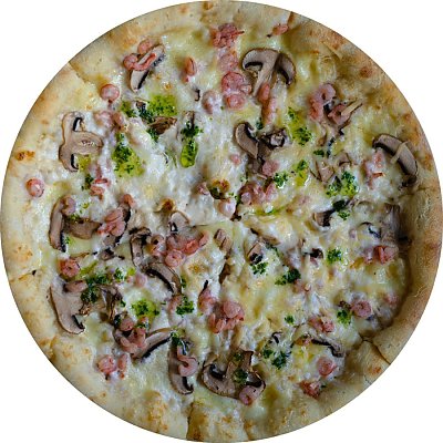 Заказать Пицца Грибная с креветкой, Pizza Fly