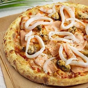 Пицца Морской сезон Большая, Тунец - Сморгонь