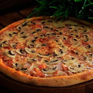 Пицца Ветчина грибы 42см, Рок Стар Пицца