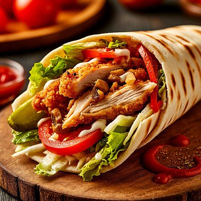 Заказать Шаурма Классическая Больше мяса, S&L Шаурма (ТЦ Спутник)