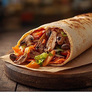 Шаурма Авторская Вегетарианская Стандарт, S&L Шаурма (ТЦ Спутник)