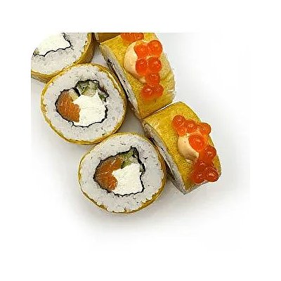 Заказать Ролл с лососем и томаго, Caviar Sushi