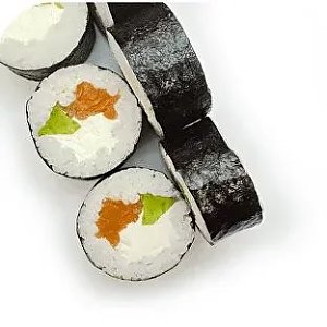 Ролл с лососем и авокадо, Caviar Sushi