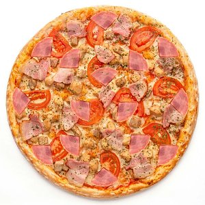 Пицца Мясное удовольствие 45см, Еда Мастер