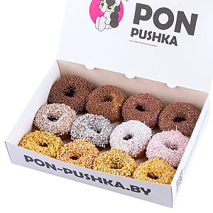 Бокс Глазированный с посыпкой M, PON-PUSHKA - Солигорск