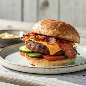 BBQ Бургер Говяжий М, ШАУРМА И ТОЧКА (на Карповича)