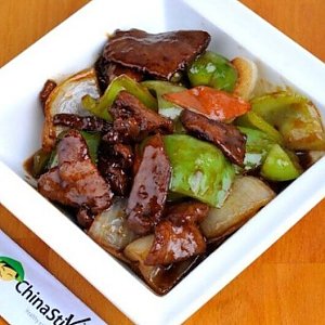 Говядина с устричным соусом, China Stix