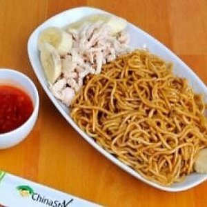 Куриная лапша с соусом терияки, China Stix