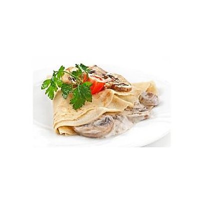 Заказать Блин с ветчиной, сыром, грибами и овощами, Мини-кафе Западный