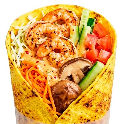 Заказать Шаурма Том-ям с креветкой L, ART KEBAB (на Свердлова)