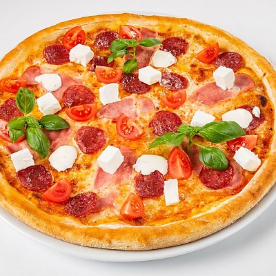 Заказать Пицца "Фирменная" большая, Pizza Smile - Шаурма
