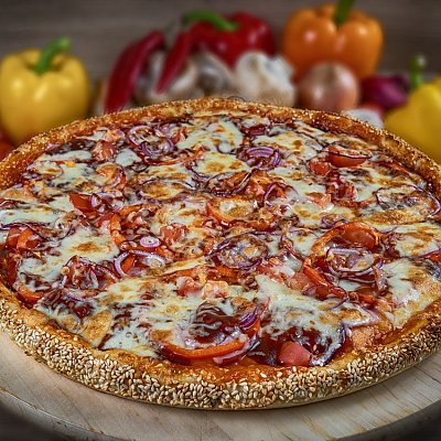 Заказать Пицца американская Барбекю (900г), Кафе Проспект