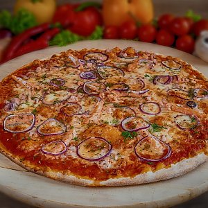 Пицца итальянская с море продуктами, Кафе Проспект