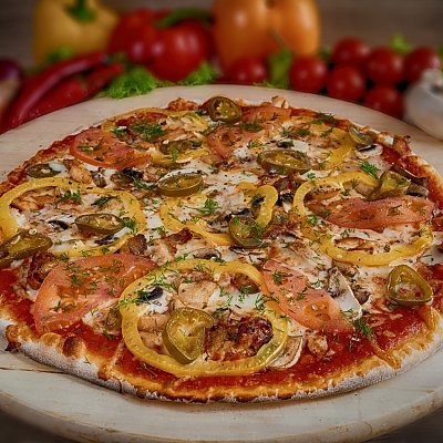 Заказать Пицца итальянская Острая с халапеньо, Кафе Проспект