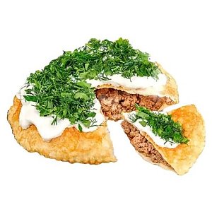 Чебурек-пирог с говядиной и свининой, Чебуреки • Доставка еды