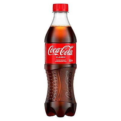 Заказать Кока-Кола 0.5л, Чебуреки • Доставка еды