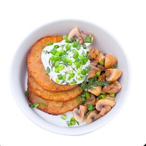 Драники с грибами, Ko-Ko Doner