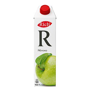 Rich яблочный сок 1л, Пироговая №1