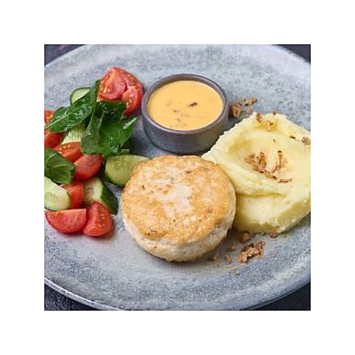 Заказать Котлета с сырным соусом и обжареный картофель, Пицца Темпо - Минск