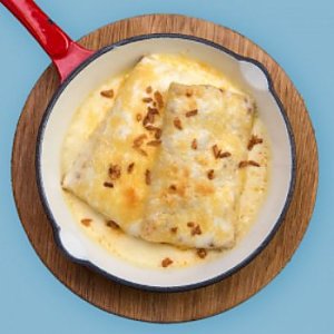 Блины с беконом и грибами, Пицца Темпо - Минск