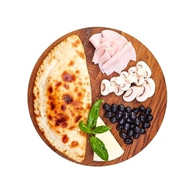 Заказать Пицца Кальцоне с ветчиной и грибами 26см, Пицца Темпо - Минск