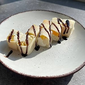 Сладкий Спринг ролл с творожным сыром и фруктам, Сушилка - Бобруйск
