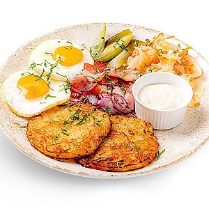 Белорусский завтрак, CAFE GARAGE - Гродно