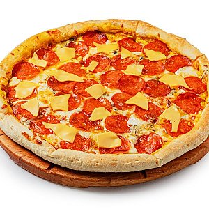 Пицца 5 сыров с пепперони 43см, CAFE GARAGE - Гродно