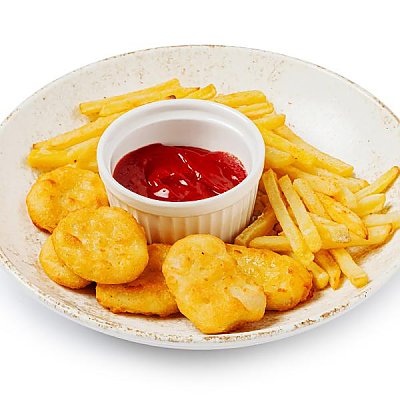 Заказать Картофель фри с наггетсами, CAFE GARAGE - Минск