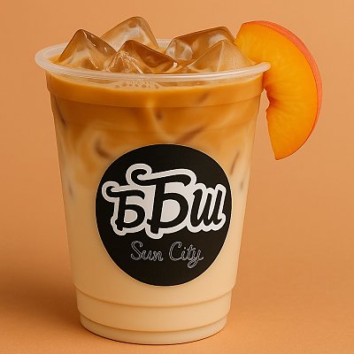 Заказать Персиковый Раф 0.35л, ББШ Sun City