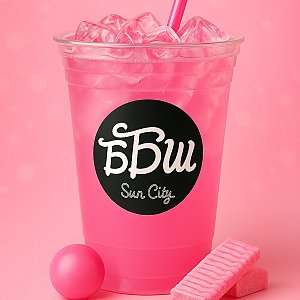 Лимонад Бабл гам 0.45л, ББШ Sun City