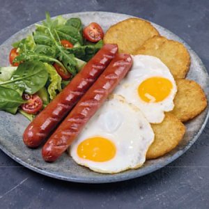 Драники с колбасками со свининой и курицей, Пицца Темпо - Могилев
