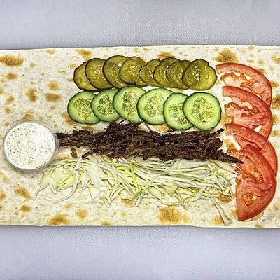 Заказать Шаурма Техасская с говядиной (410г), ЧИЛЛ